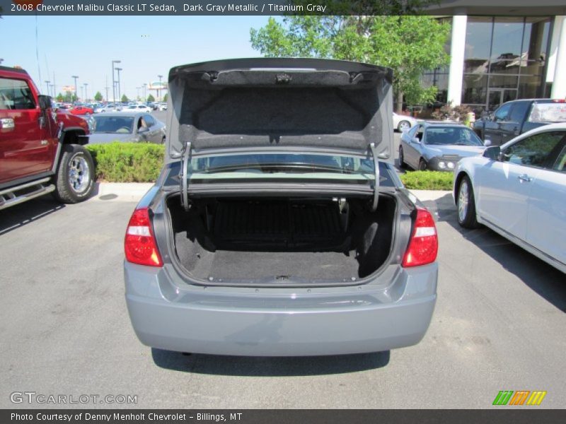 Dark Gray Metallic / Titanium Gray 2008 Chevrolet Malibu Classic LT Sedan