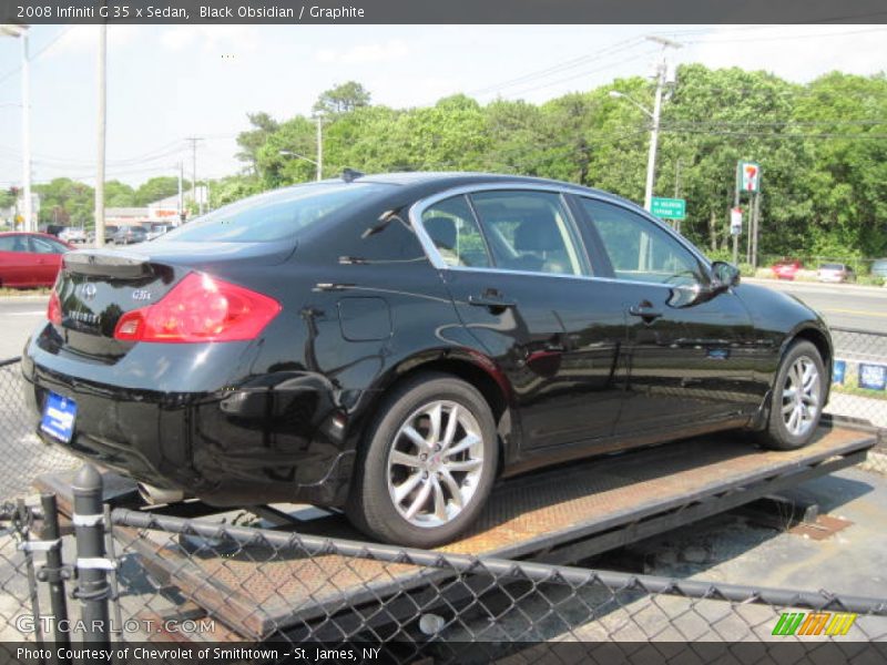 Black Obsidian / Graphite 2008 Infiniti G 35 x Sedan