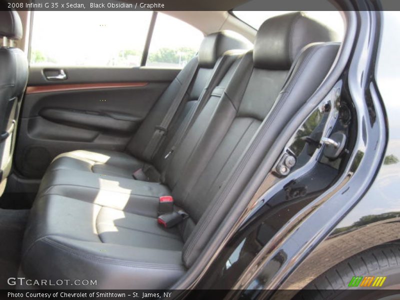 Black Obsidian / Graphite 2008 Infiniti G 35 x Sedan