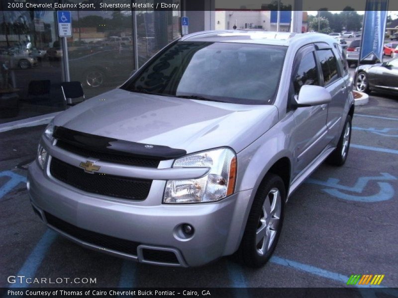 Silverstone Metallic / Ebony 2008 Chevrolet Equinox Sport