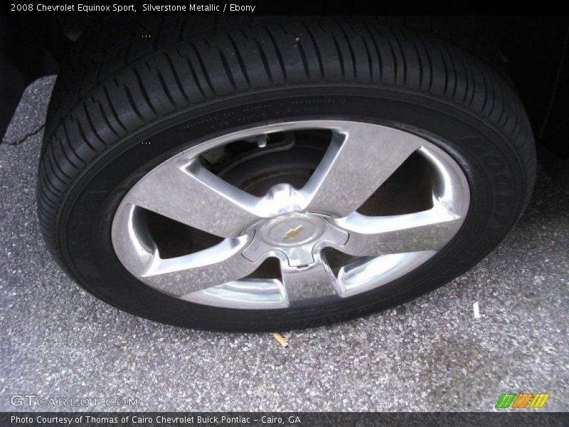 Silverstone Metallic / Ebony 2008 Chevrolet Equinox Sport