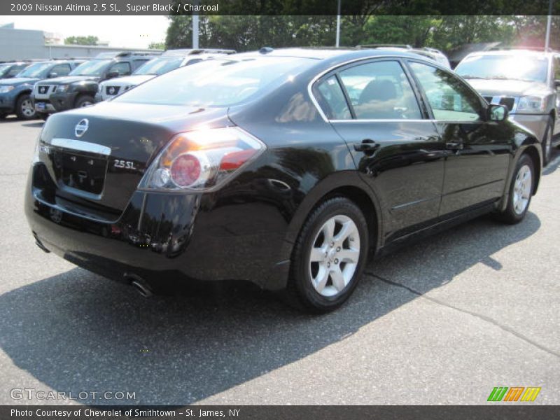 Super Black / Charcoal 2009 Nissan Altima 2.5 SL