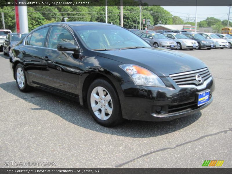 Super Black / Charcoal 2009 Nissan Altima 2.5 SL