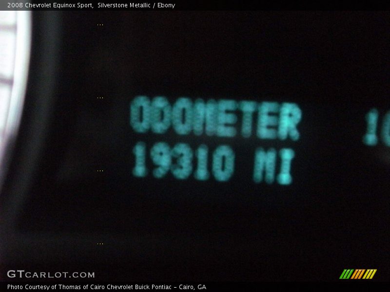 Silverstone Metallic / Ebony 2008 Chevrolet Equinox Sport