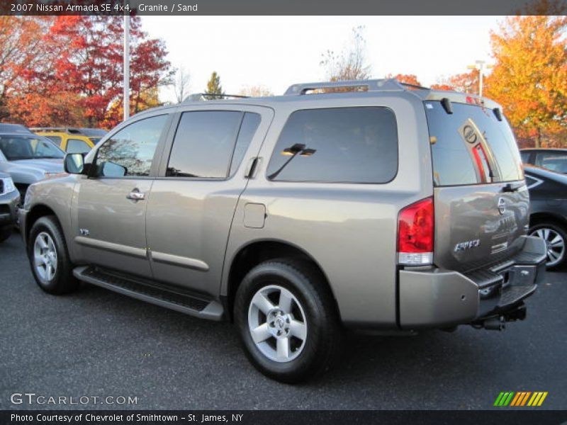 Granite / Sand 2007 Nissan Armada SE 4x4