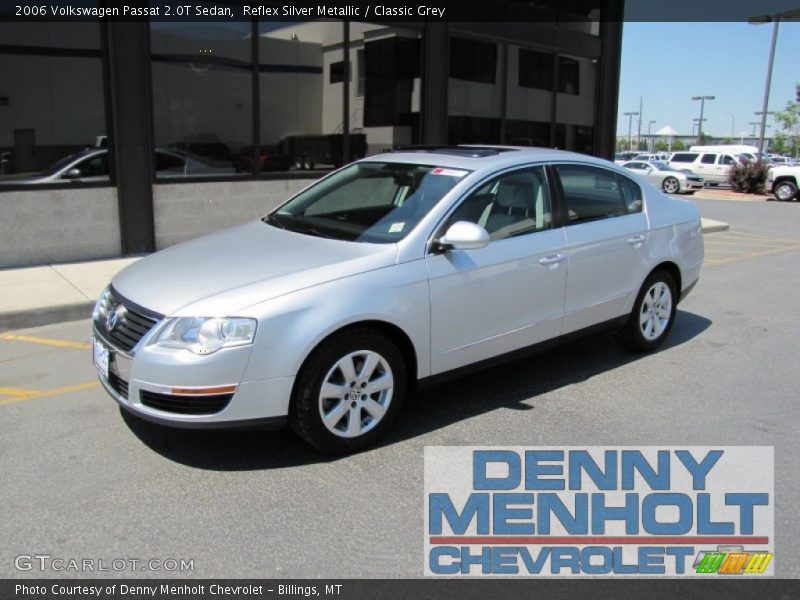 Reflex Silver Metallic / Classic Grey 2006 Volkswagen Passat 2.0T Sedan