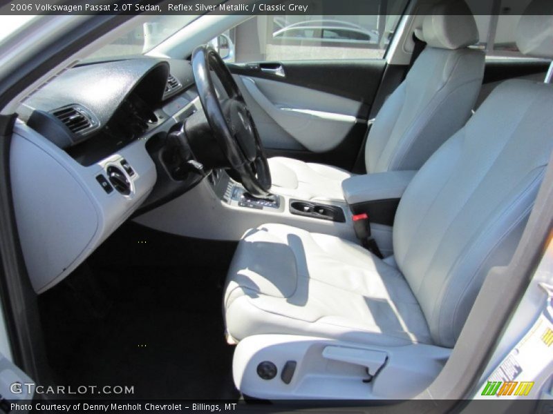 Reflex Silver Metallic / Classic Grey 2006 Volkswagen Passat 2.0T Sedan