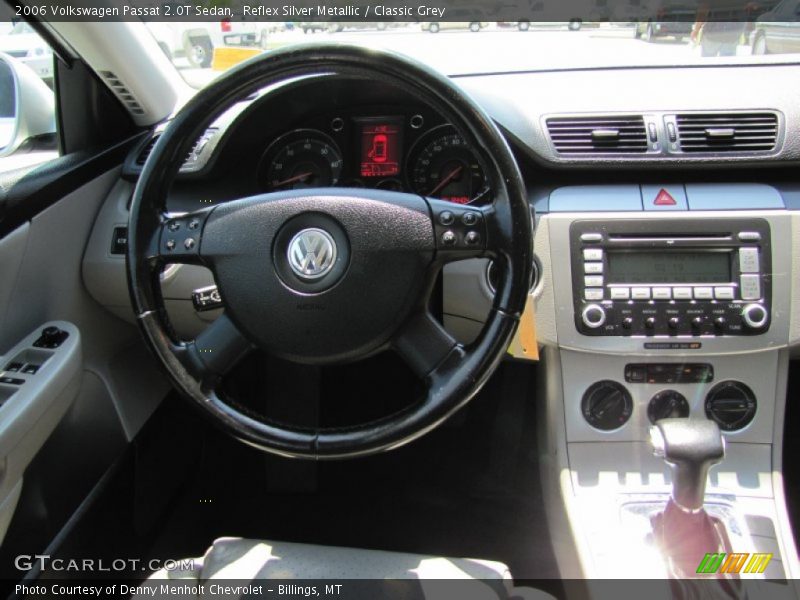 Reflex Silver Metallic / Classic Grey 2006 Volkswagen Passat 2.0T Sedan