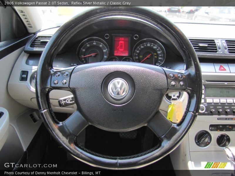 Reflex Silver Metallic / Classic Grey 2006 Volkswagen Passat 2.0T Sedan
