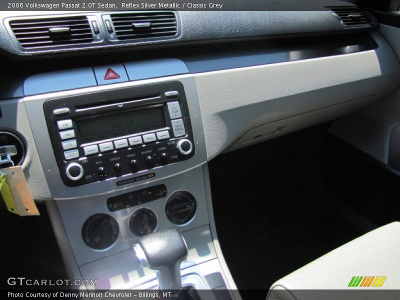 Reflex Silver Metallic / Classic Grey 2006 Volkswagen Passat 2.0T Sedan