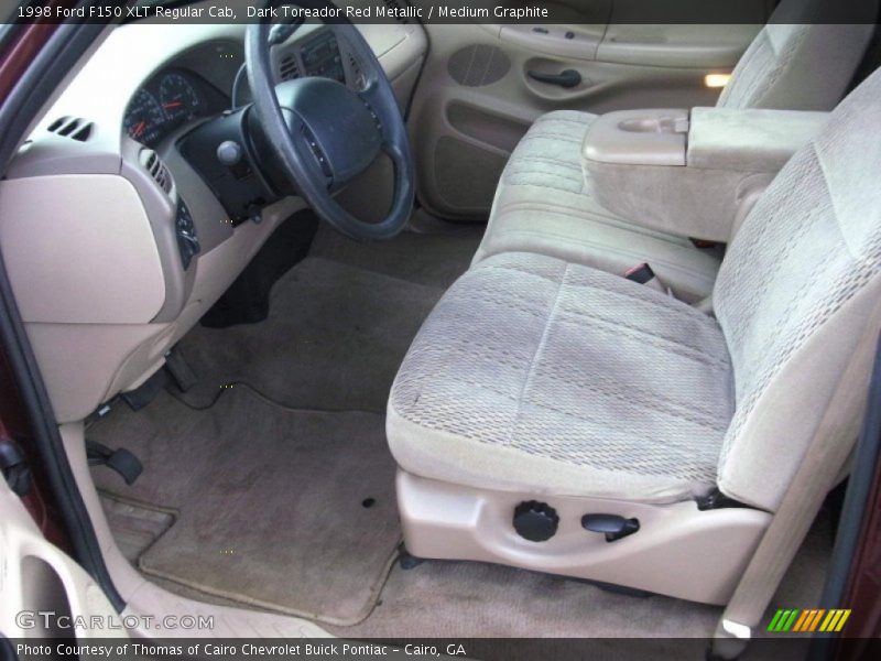  1998 F150 XLT Regular Cab Medium Graphite Interior