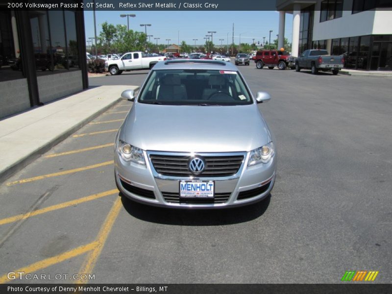 Reflex Silver Metallic / Classic Grey 2006 Volkswagen Passat 2.0T Sedan