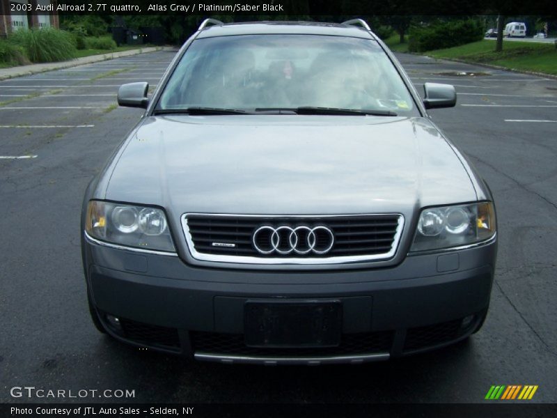 Atlas Gray / Platinum/Saber Black 2003 Audi Allroad 2.7T quattro