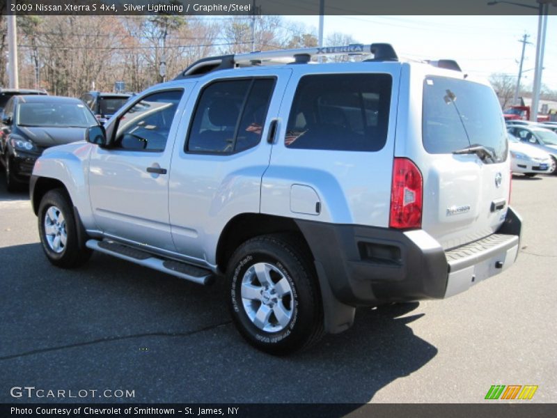 Silver Lightning / Graphite/Steel 2009 Nissan Xterra S 4x4