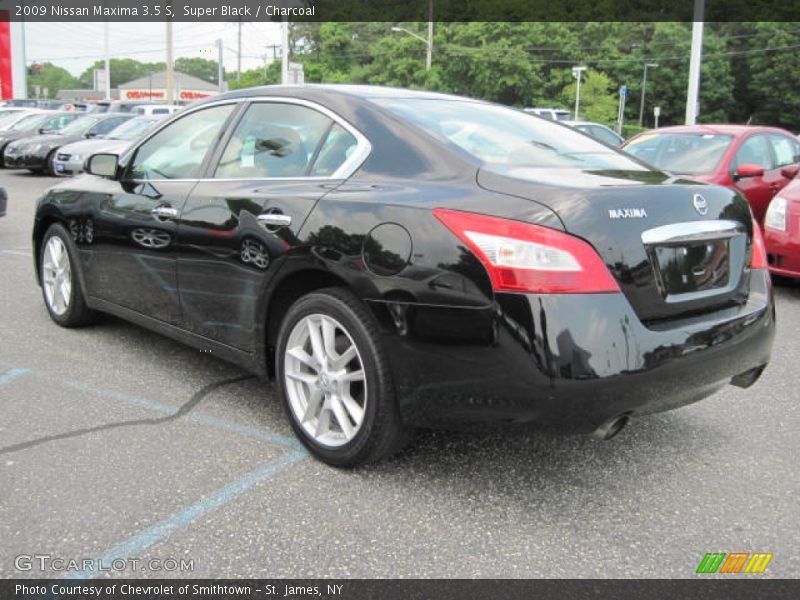 Super Black / Charcoal 2009 Nissan Maxima 3.5 S