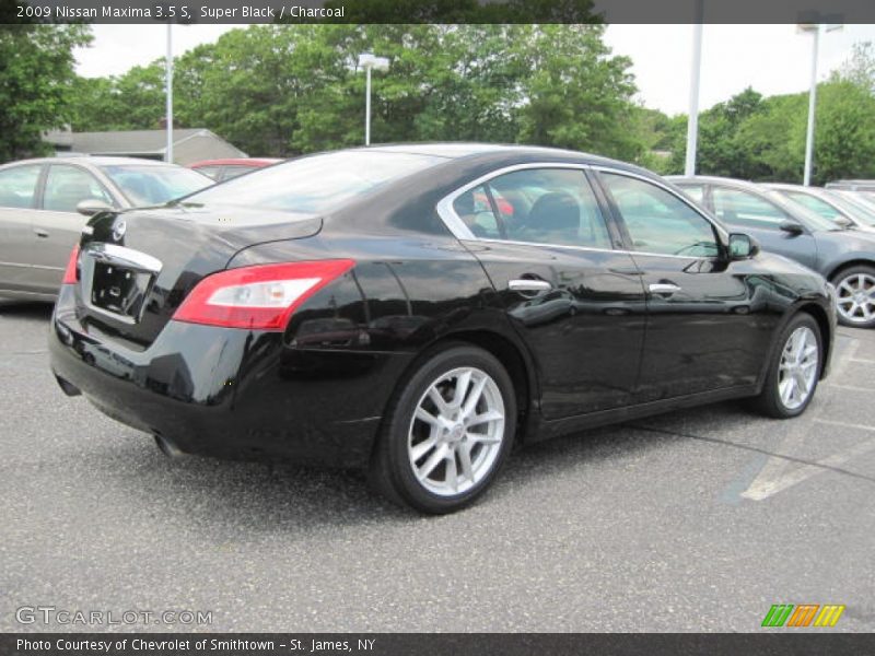 Super Black / Charcoal 2009 Nissan Maxima 3.5 S