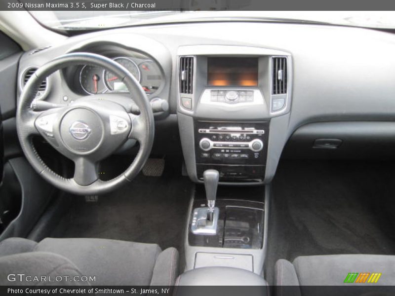 Super Black / Charcoal 2009 Nissan Maxima 3.5 S