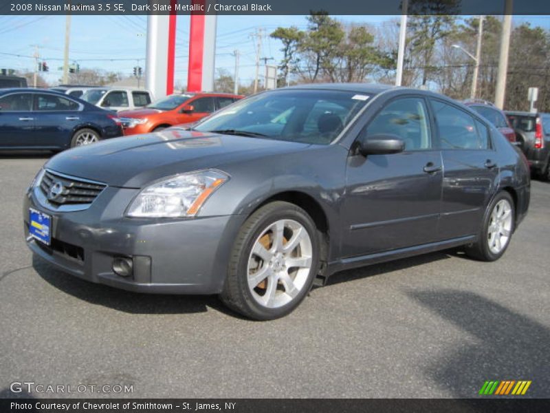Dark Slate Metallic / Charcoal Black 2008 Nissan Maxima 3.5 SE