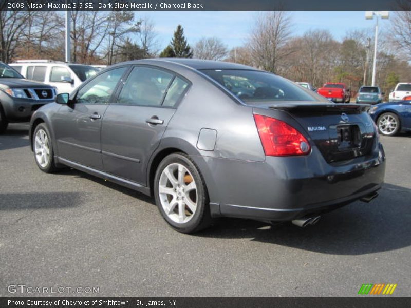 Dark Slate Metallic / Charcoal Black 2008 Nissan Maxima 3.5 SE