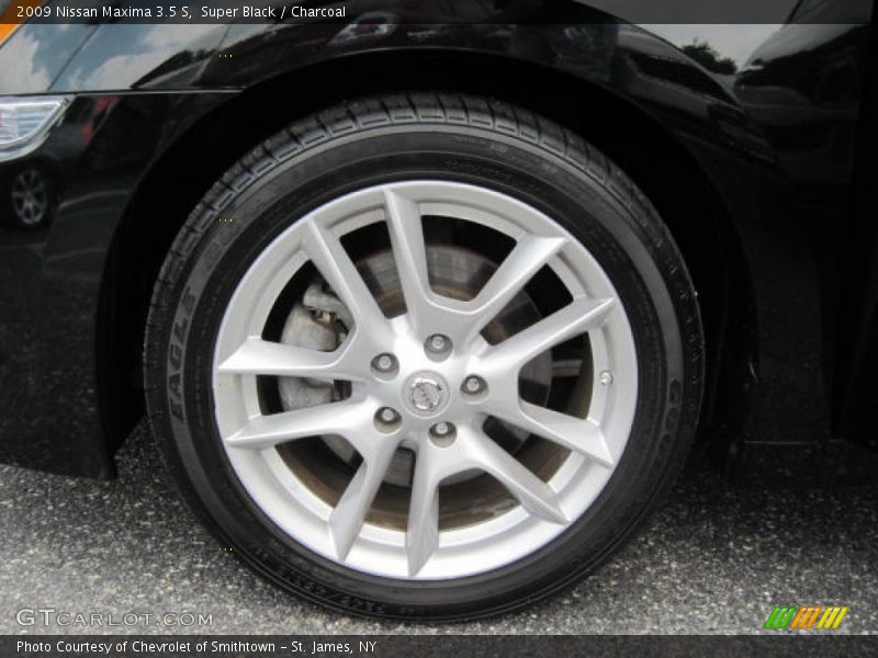 Super Black / Charcoal 2009 Nissan Maxima 3.5 S