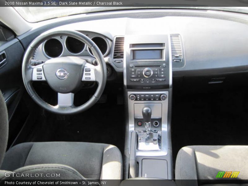Dark Slate Metallic / Charcoal Black 2008 Nissan Maxima 3.5 SE