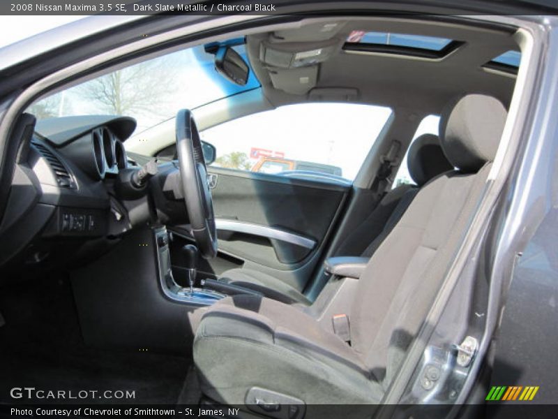 Dark Slate Metallic / Charcoal Black 2008 Nissan Maxima 3.5 SE
