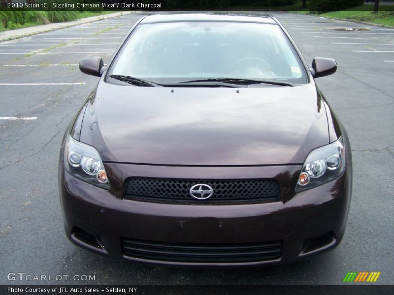 Sizzling Crimson Mica / Dark Charcoal 2010 Scion tC