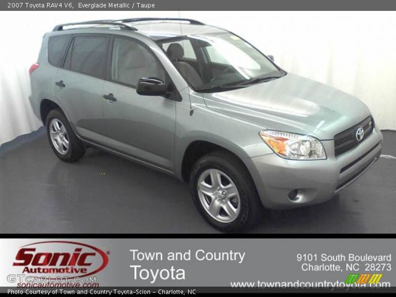 Everglade Metallic / Taupe 2007 Toyota RAV4 V6