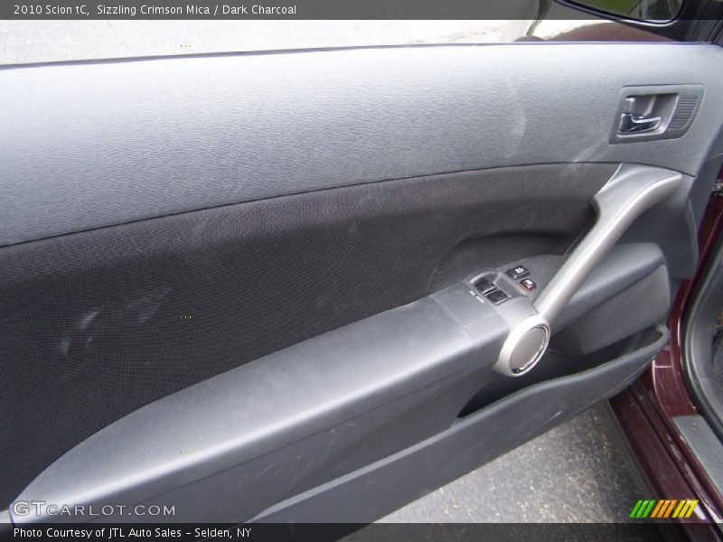 Sizzling Crimson Mica / Dark Charcoal 2010 Scion tC