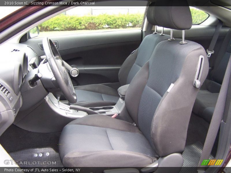Sizzling Crimson Mica / Dark Charcoal 2010 Scion tC