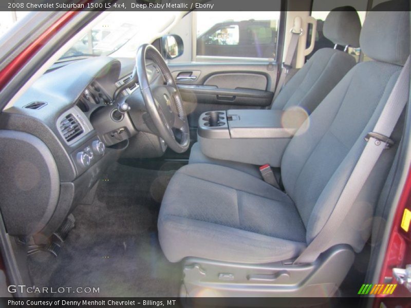  2008 Suburban 1500 LS 4x4 Ebony Interior