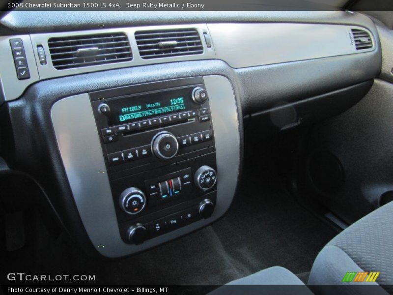 Deep Ruby Metallic / Ebony 2008 Chevrolet Suburban 1500 LS 4x4