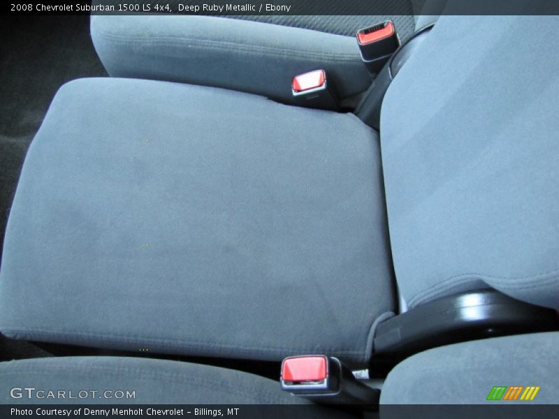 Deep Ruby Metallic / Ebony 2008 Chevrolet Suburban 1500 LS 4x4