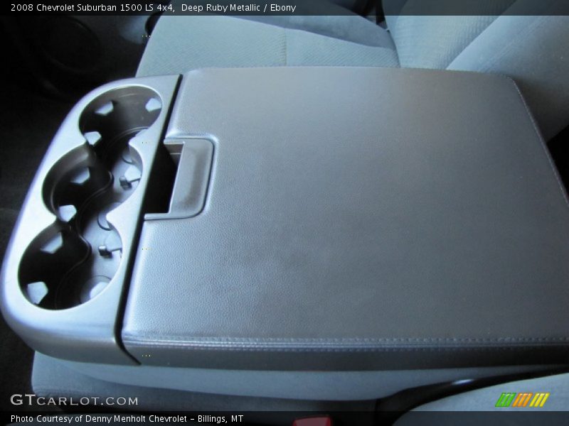 Deep Ruby Metallic / Ebony 2008 Chevrolet Suburban 1500 LS 4x4
