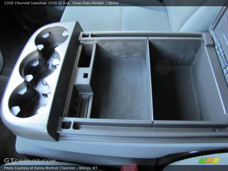 Deep Ruby Metallic / Ebony 2008 Chevrolet Suburban 1500 LS 4x4