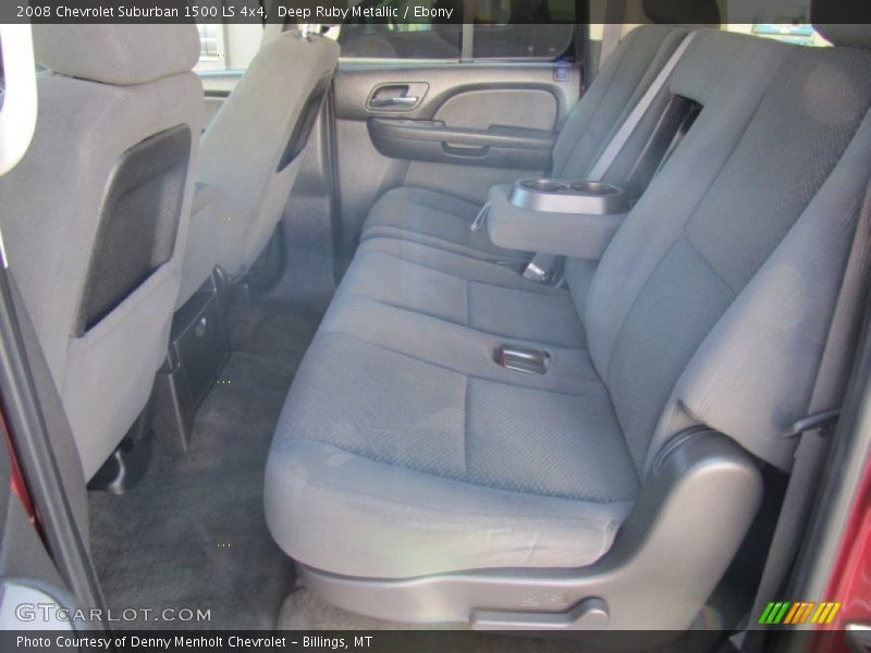 Deep Ruby Metallic / Ebony 2008 Chevrolet Suburban 1500 LS 4x4