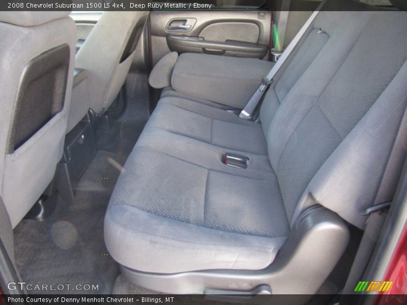 Deep Ruby Metallic / Ebony 2008 Chevrolet Suburban 1500 LS 4x4
