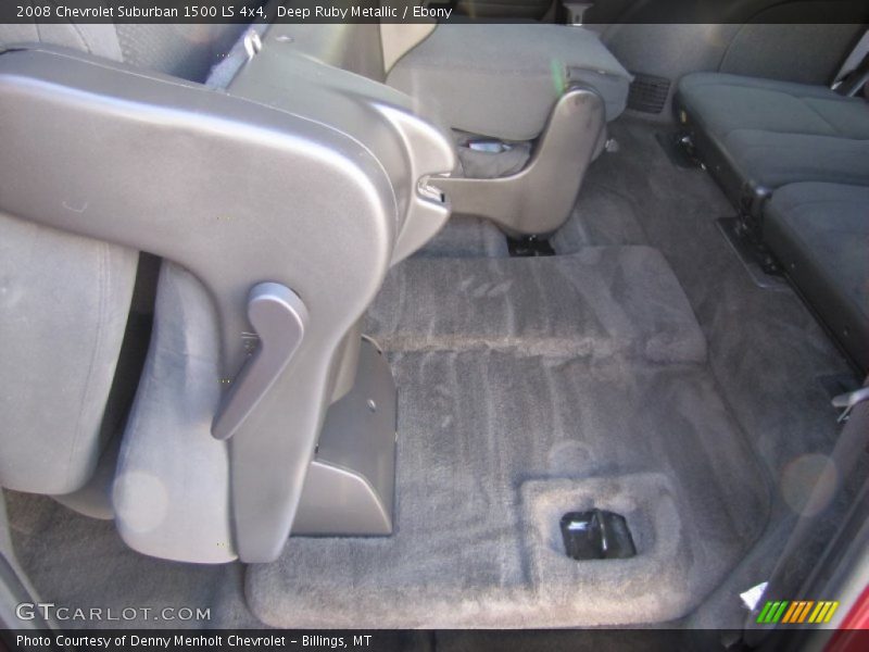 Deep Ruby Metallic / Ebony 2008 Chevrolet Suburban 1500 LS 4x4