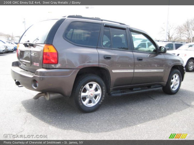 Steel Gray Metallic / Ebony 2008 GMC Envoy SLE 4x4