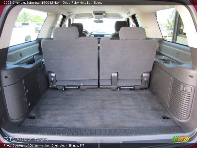 Deep Ruby Metallic / Ebony 2008 Chevrolet Suburban 1500 LS 4x4