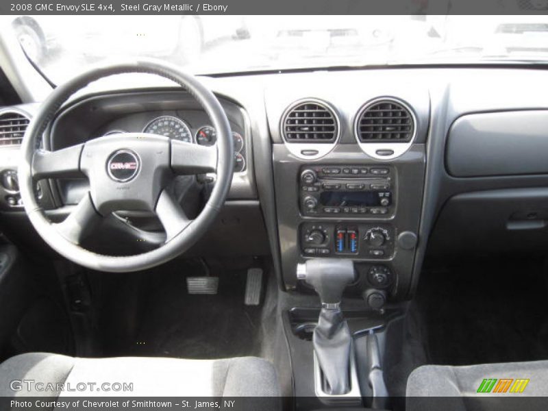 Steel Gray Metallic / Ebony 2008 GMC Envoy SLE 4x4