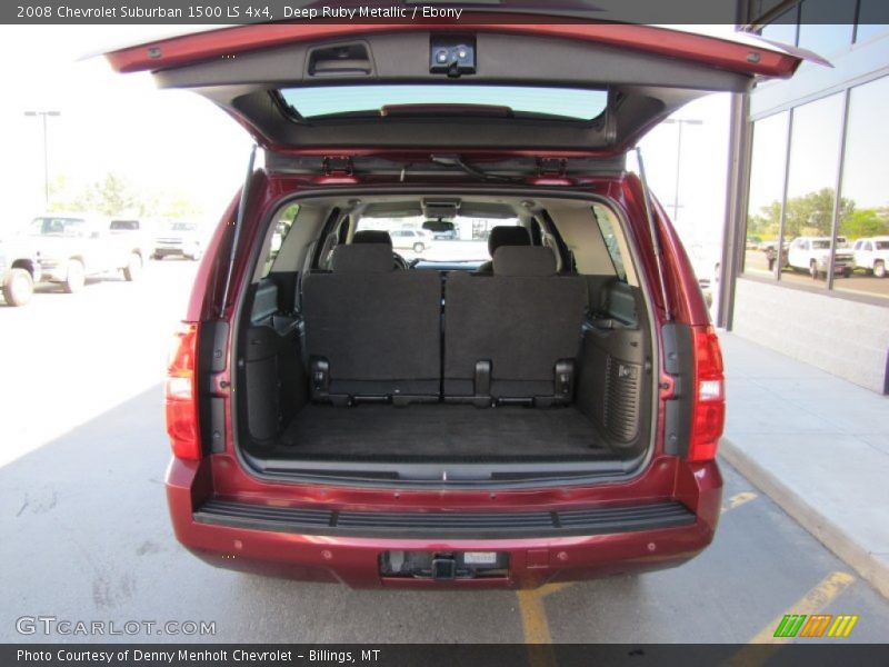 Deep Ruby Metallic / Ebony 2008 Chevrolet Suburban 1500 LS 4x4
