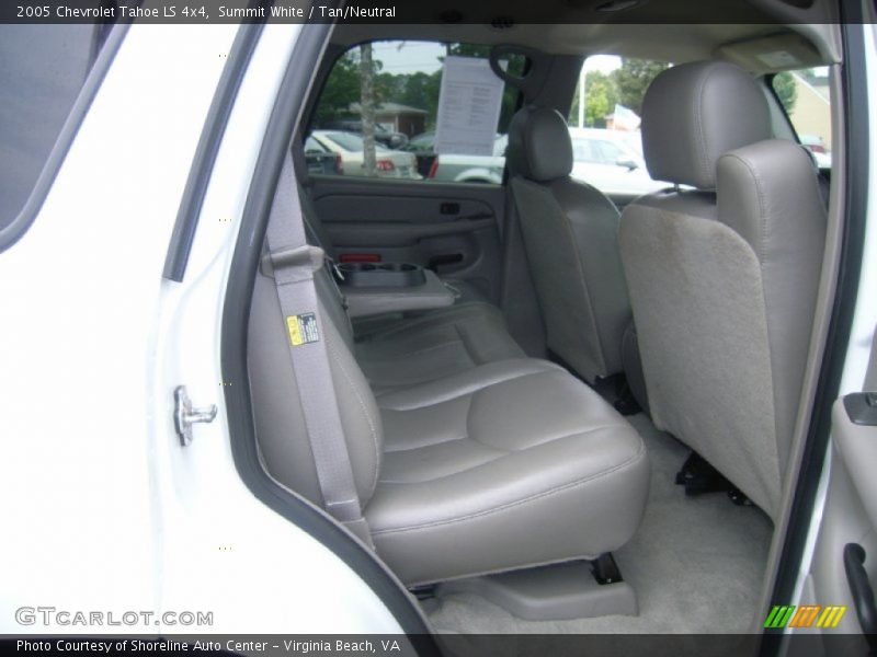 Summit White / Tan/Neutral 2005 Chevrolet Tahoe LS 4x4
