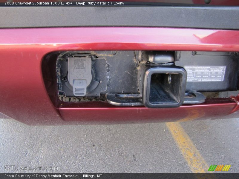 Deep Ruby Metallic / Ebony 2008 Chevrolet Suburban 1500 LS 4x4