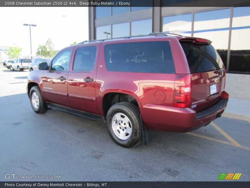  2008 Suburban 1500 LS 4x4 Deep Ruby Metallic