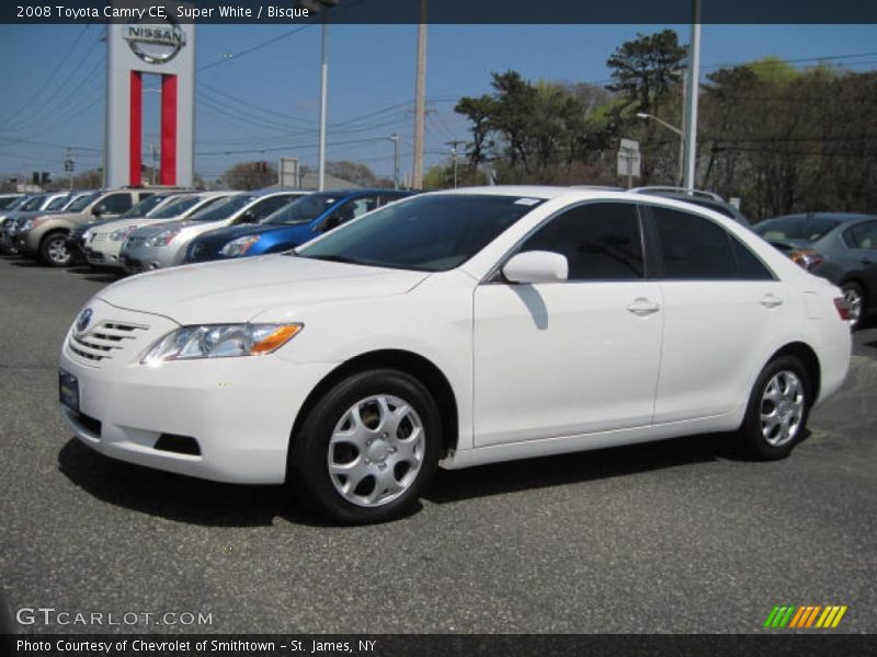 Super White / Bisque 2008 Toyota Camry CE