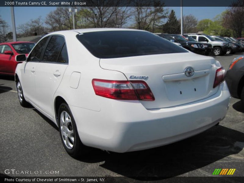 Super White / Bisque 2008 Toyota Camry CE