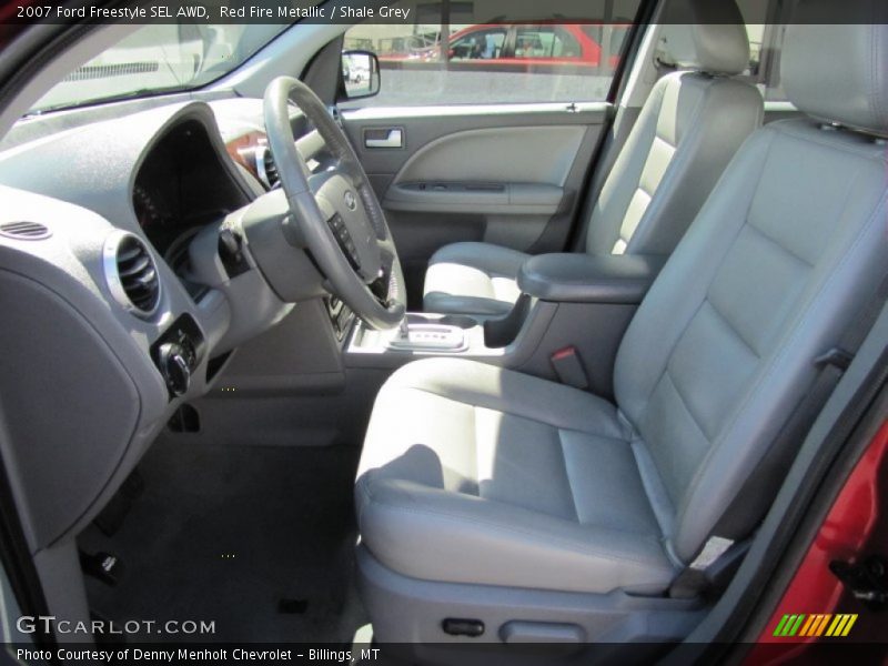 Red Fire Metallic / Shale Grey 2007 Ford Freestyle SEL AWD