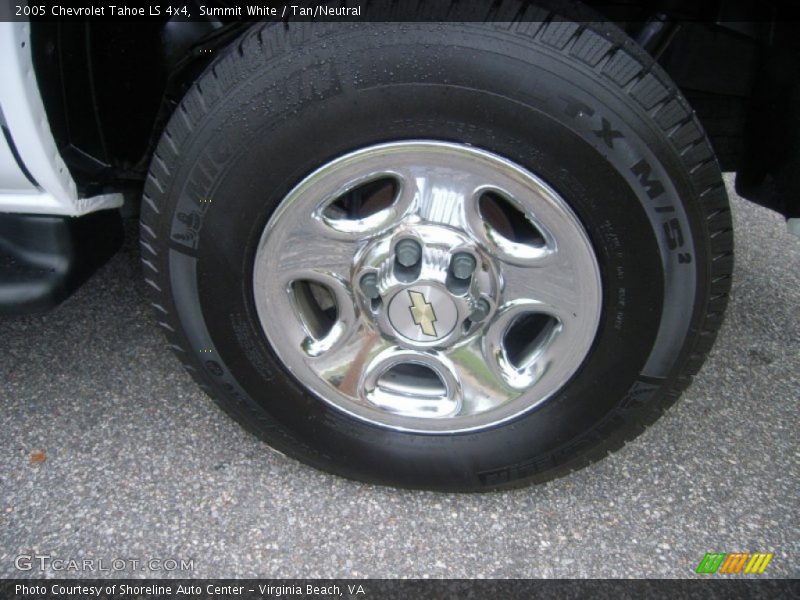 Summit White / Tan/Neutral 2005 Chevrolet Tahoe LS 4x4