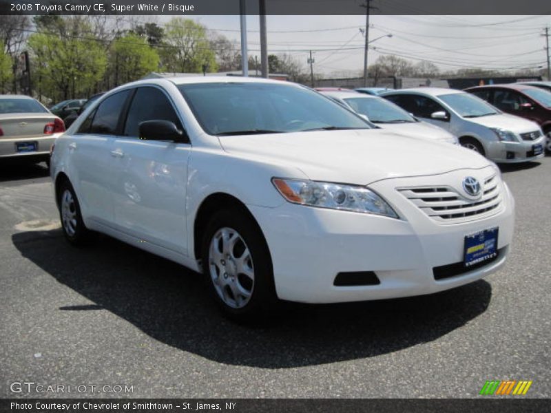 Super White / Bisque 2008 Toyota Camry CE